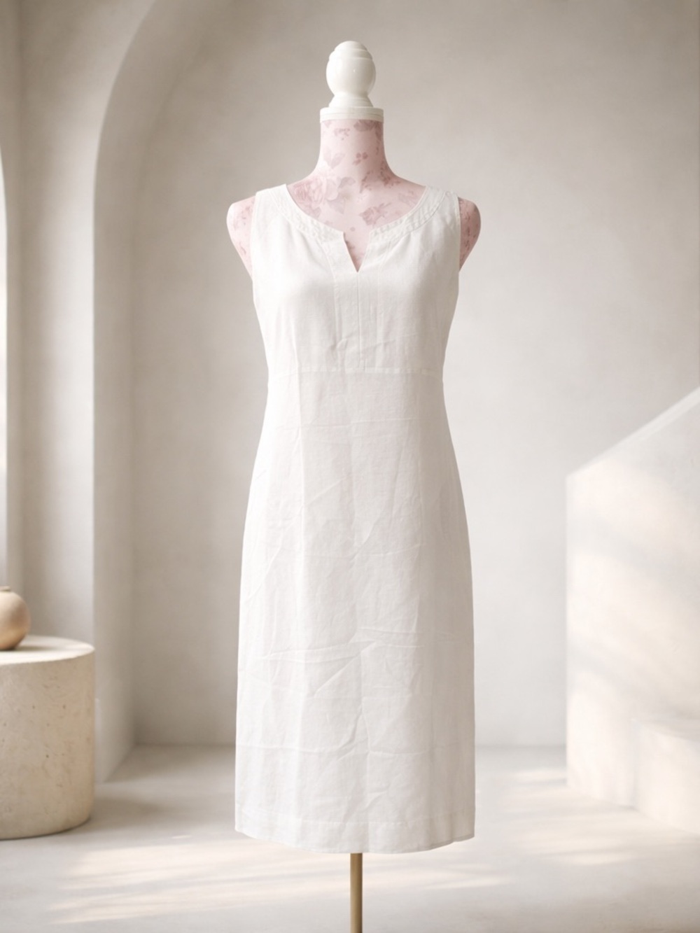 Alexandra Bartlett Linen Blend Dress